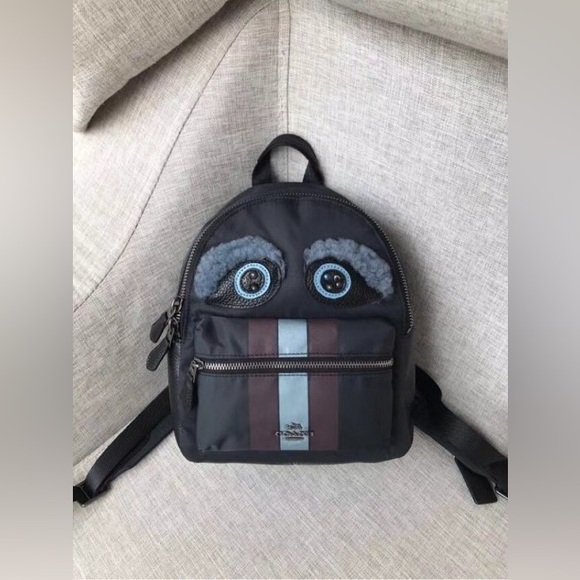 Coach Rare Mini Monster Charlie Backpack - Picture 3 of 6